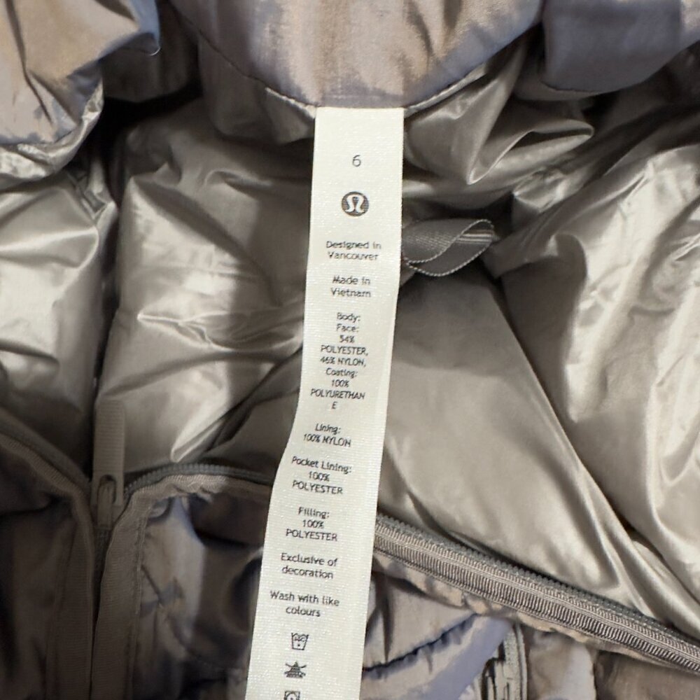 NWOT Lululemon Insulated Quilted Pullover Jacket - Picture 8 of 16